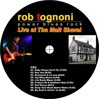 rob tognoni live at the malt shovell label 2